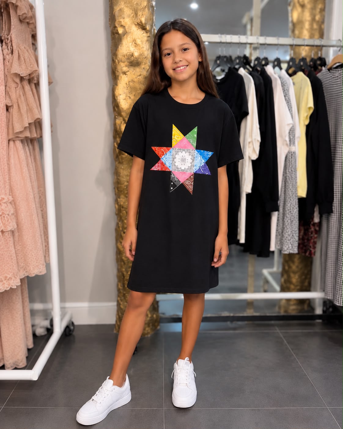 Robe imprimée bandana