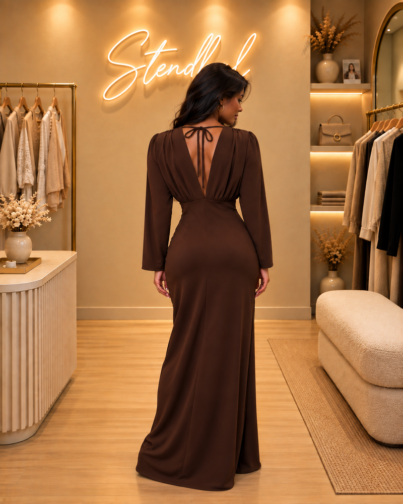 Robe épaulette