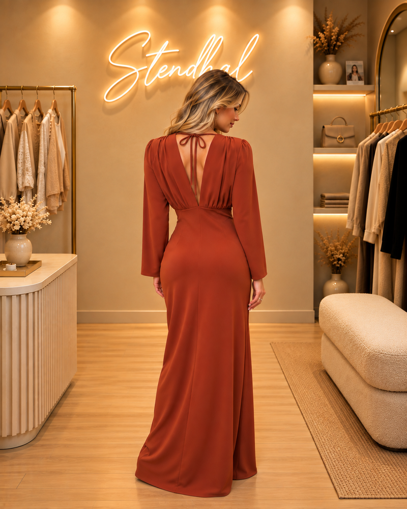 Robe épaulette