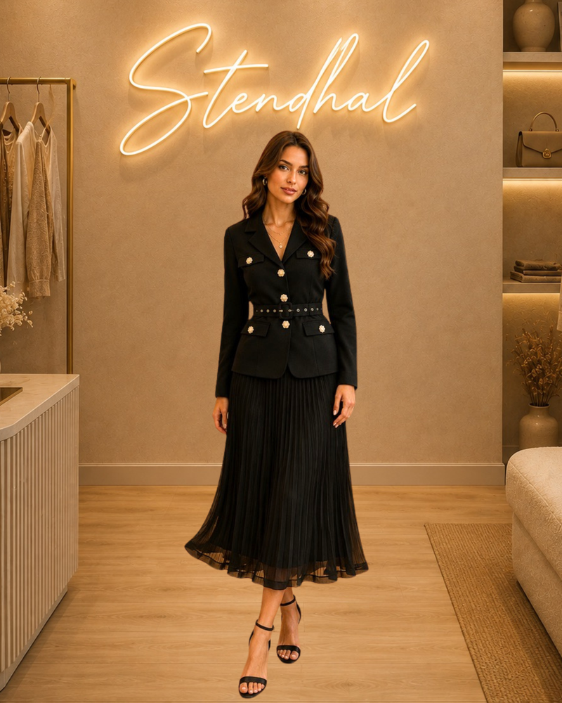Ensemble tailleur avec blazer & jupe