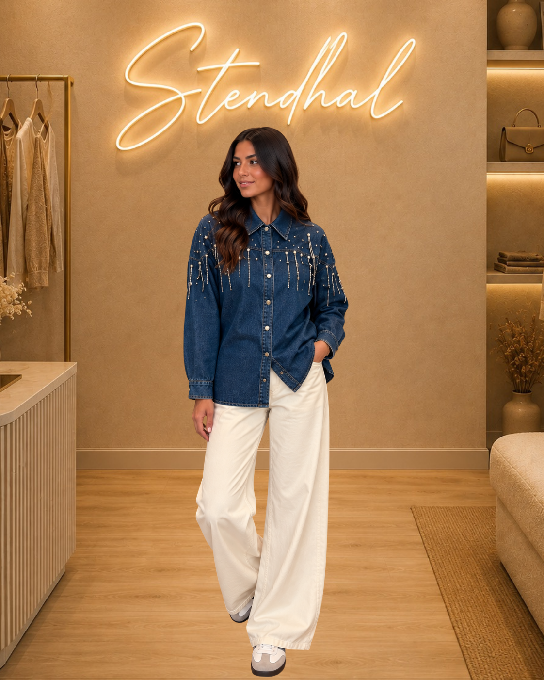 Chemise en jean