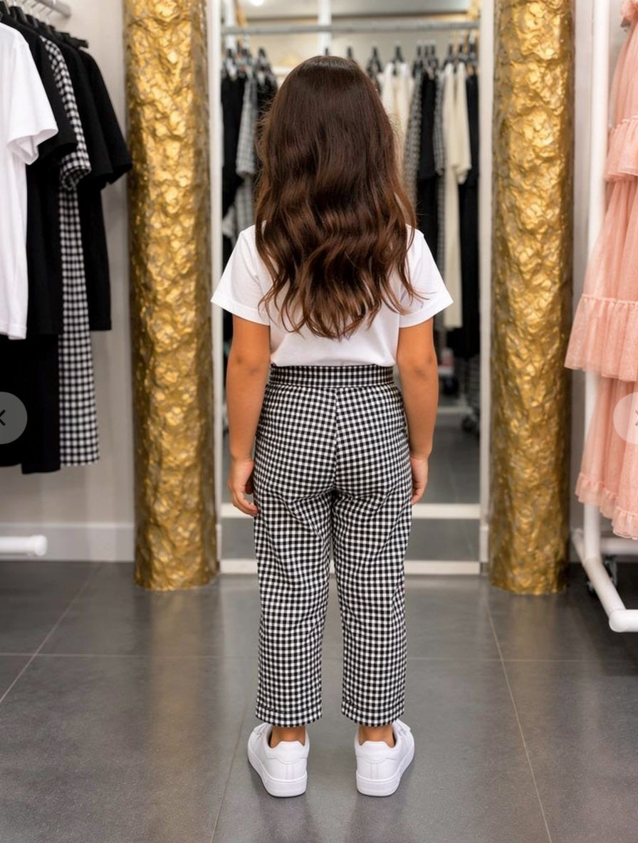 Pantalon Vichy
