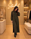 Robe sweat à capuche
