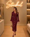 Robe col polo