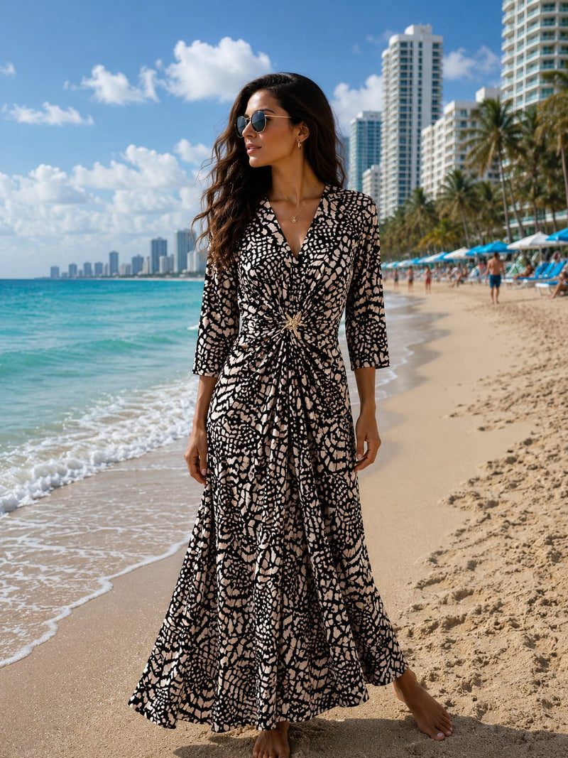 Robe maillot de bain tsniout