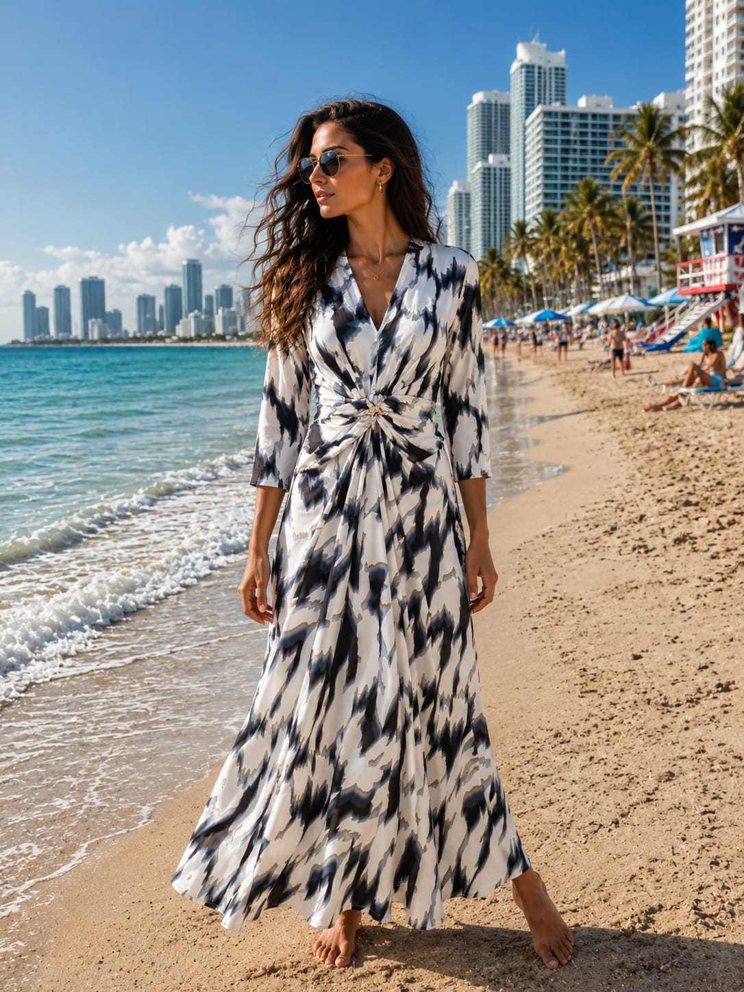 Robe maillot de bain tsniout